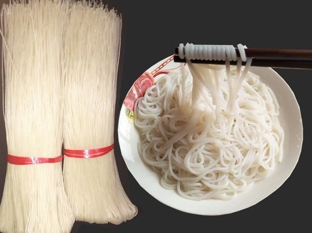 婉明 海南粉细粉米粉干三亚腌粉儋州正宗长坡米烂干500g 两斤【图片