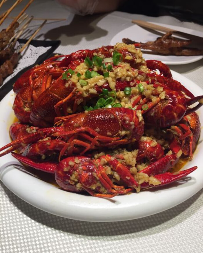 北京胡大饭馆簋街总店麻辣小龙虾蒜蓉小龙虾即食闪顺丰全国真空蒜蓉20
