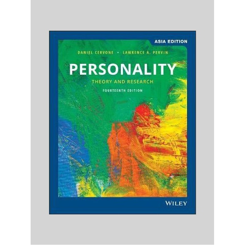 按需印刷WY Personality 14e Asia Edition[9781119586289]