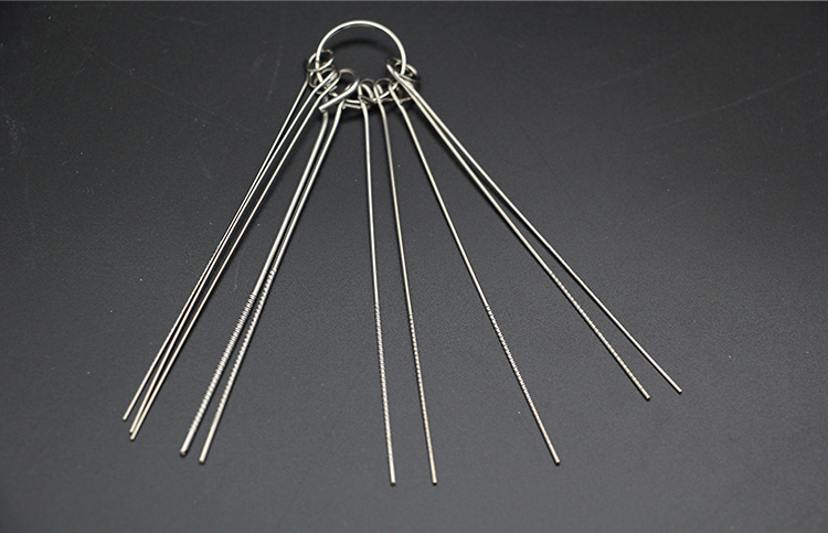 通针割嘴割枪气割不锈钢割炬导电嘴焊枪嘴30煤气乙炔氧气焊接配件透明