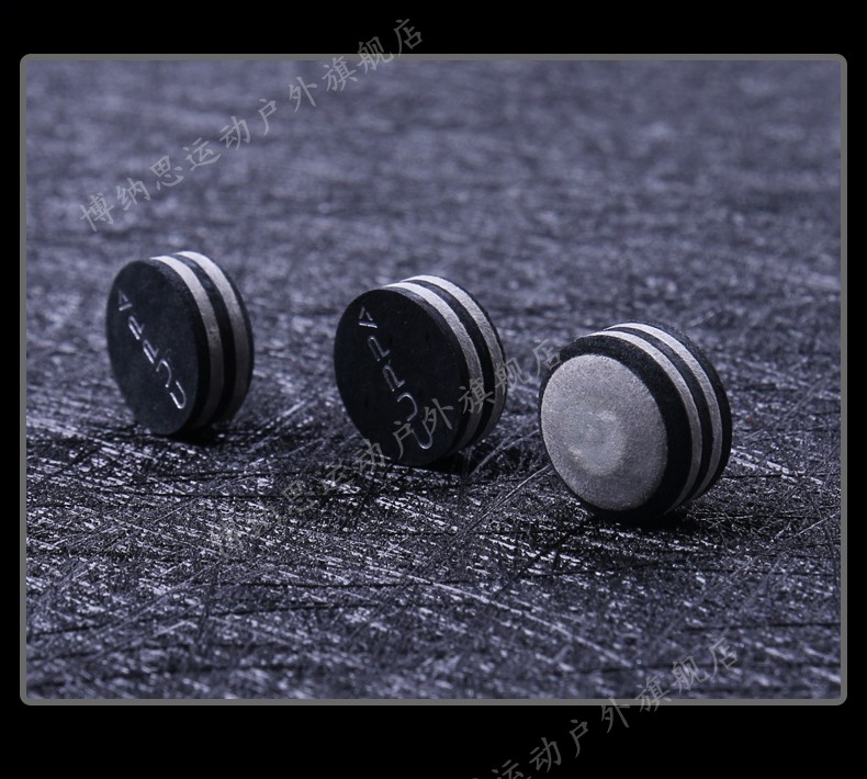 台球杆皮头小头斯诺克杆头美式九球黑8多层头桌球用品配件瑞丽皮头