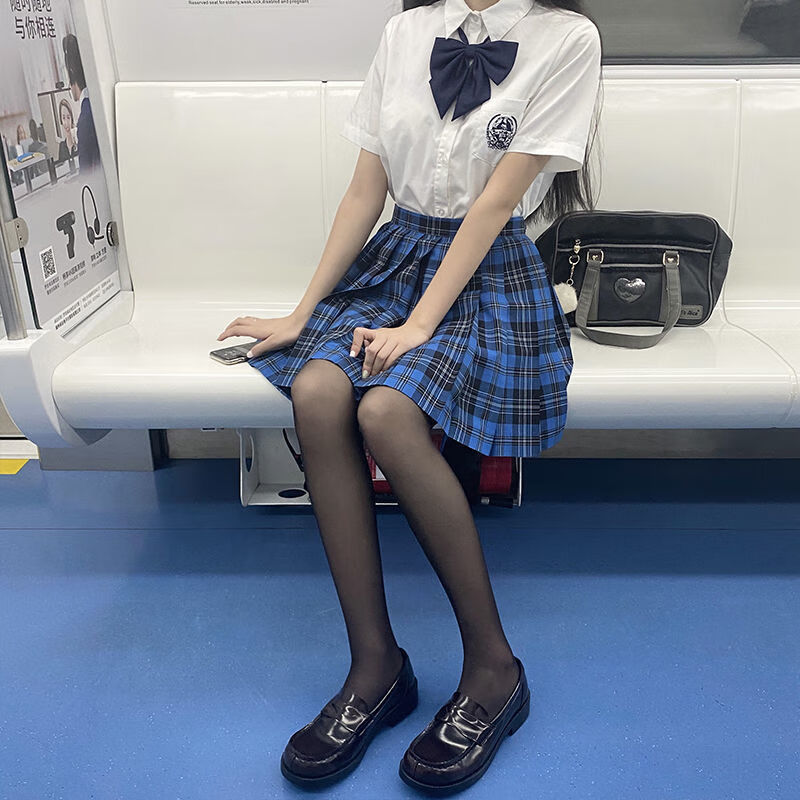 白色丝袜女jk薄款天鹅绒连裤袜大码日系ita可爱萝莉专用舞蹈袜 纯白色