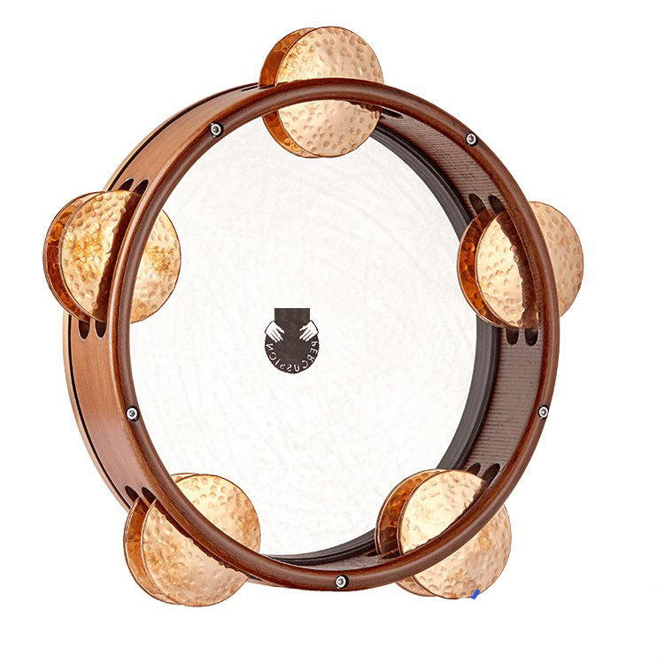 土耳其10寸手工鼓皮riqframe中东铃鼓预定定制款土耳其进口riq