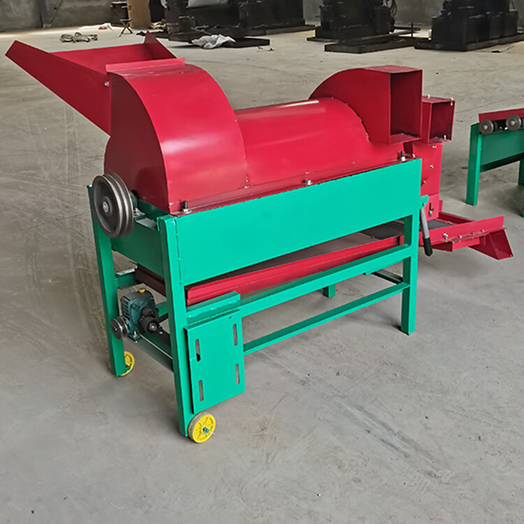 瑾禾 谷子脱粒机小型打谷机家用电动谷穗脱粒机大型脱谷穗机打谷子