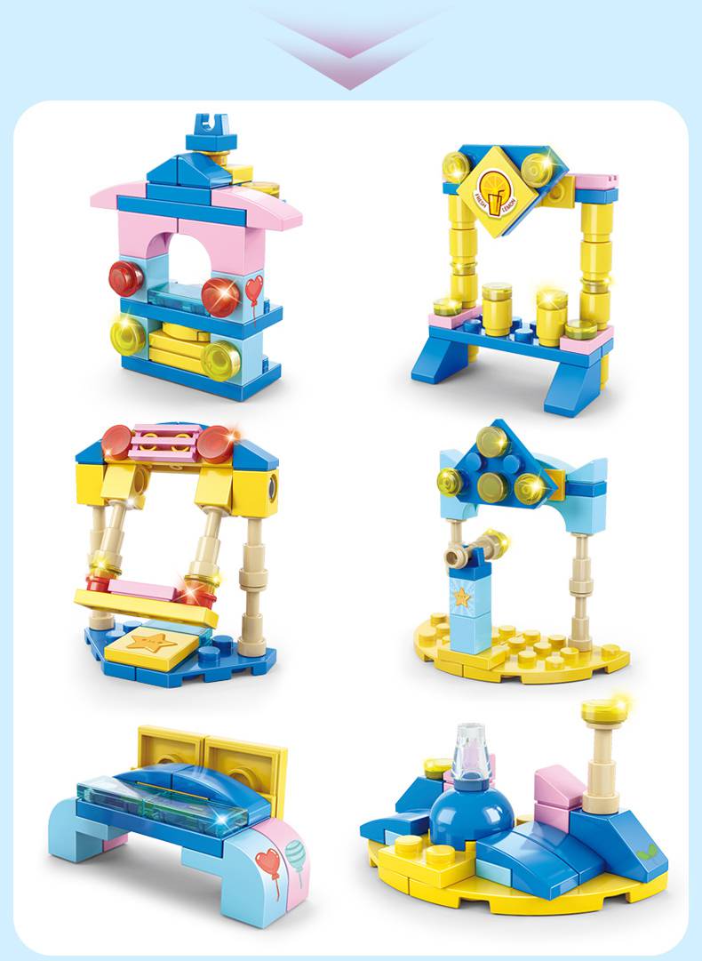 消防车兼容积木拼装玩具力男孩10岁儿童小颗粒礼物消防汽车拼图城市