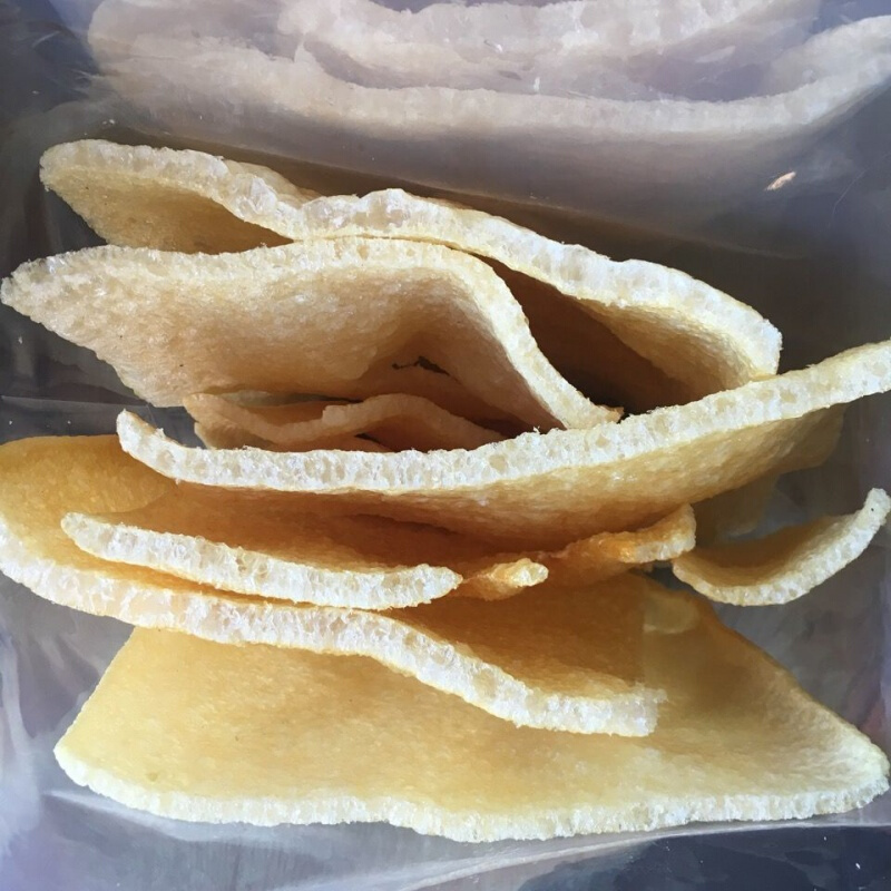 江苏特产 炸猪皮 响皮 油炸猪肉皮 干货皮肚 500克精选大块肉皮一斤