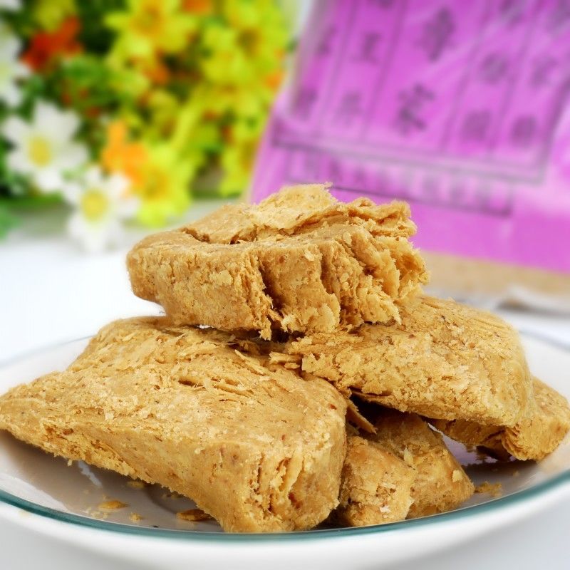 衡水深州特产支恒良酥糖芝麻酥糖花生酥糖手工传统纸包1斤装花生酥糖1