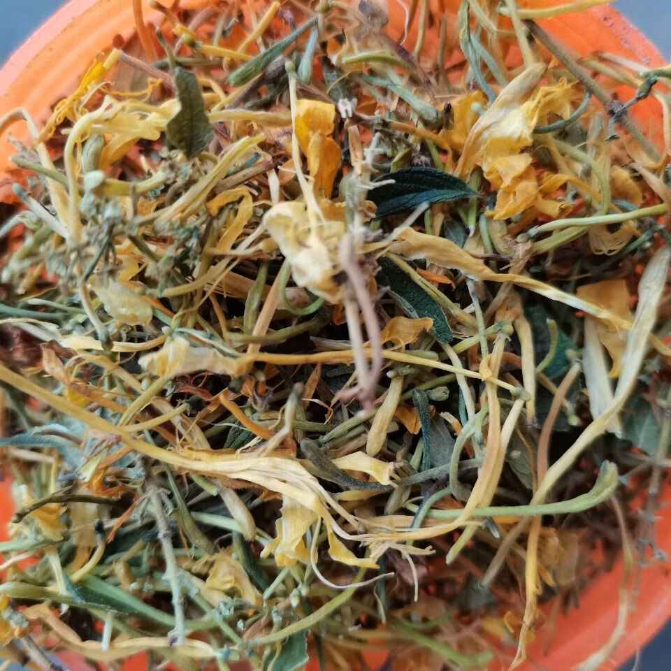 无硫磺新鲜自然晒干金银花可直接泡茶100g