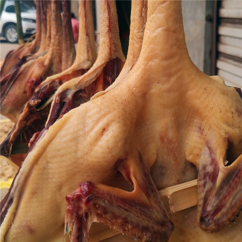 建瓯板鸭福建特产美食南平正宗传统全番鸭半腊整只酱手工生腌制咸风干