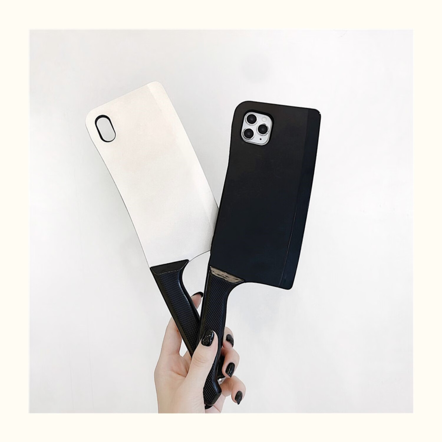 网红菜刀手机壳抖音菜刀型p50华为mate30手机壳mate30pro沙雕20搞怪