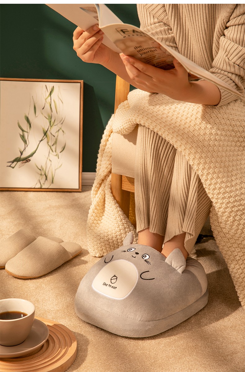 电热宝电暖鞋家用暖足宝办公室加热暖脚垫睡觉用捂脚袋暖宝宝奶瓶龙猫