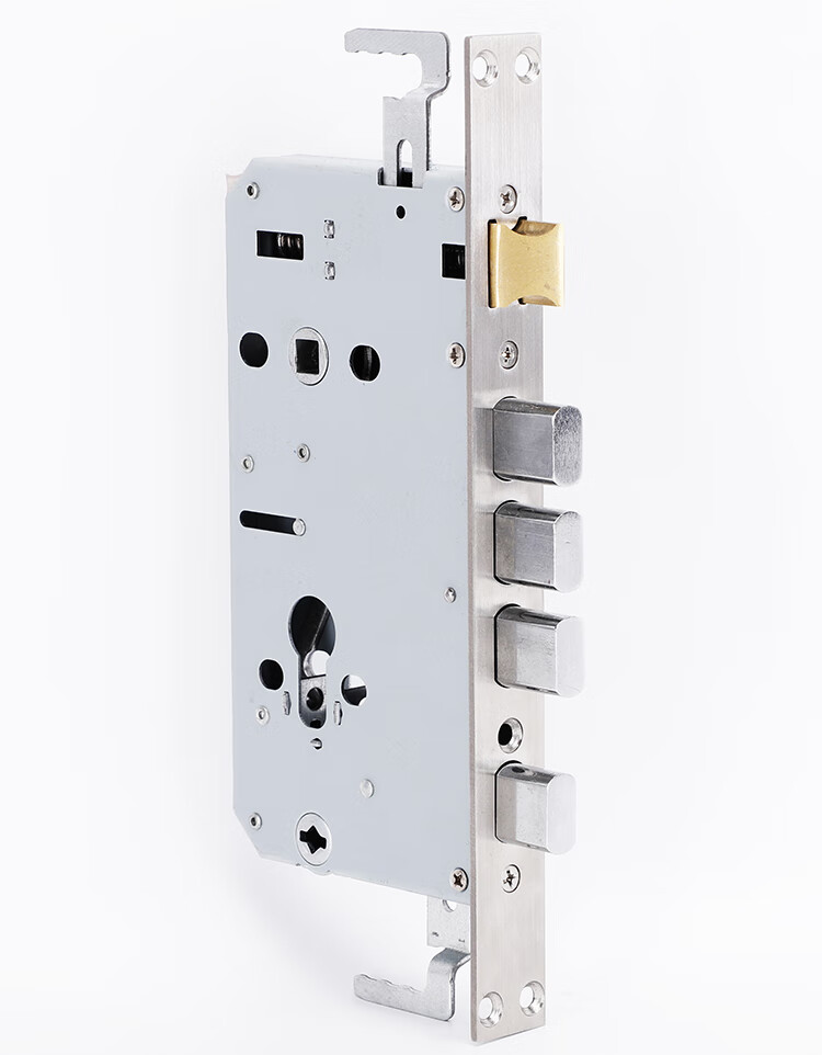 双张防盗门锁体双快门锁不锈钢指纹锁智能锁霸王锁专用密码锁锁具配件