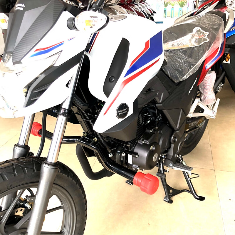 適用於新大洲本田cbf150r新戰豹sdh15025保險槓防摔護槓一字槓cbf150r