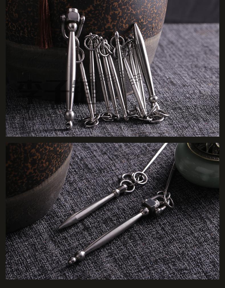 李子键不锈钢九节鞭武术表演鞭训练鞭防身钢鞭十八般软教程鞭彩健身