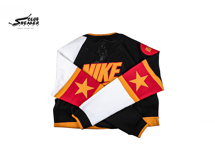 耐克nikesportswear城市版上海东京伦敦洛杉矶限定多色拼接男长袖卫衣