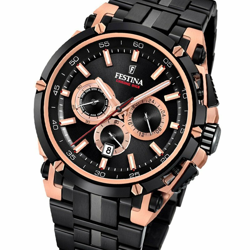 festina飞士天classic系列时尚经典不锈钢带石英男士手表f204255f37