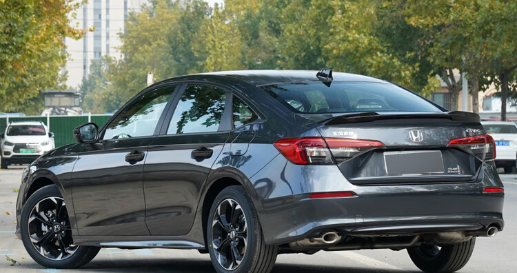 适用于22款本田型格尾翼十一代思域三厢思域专用原厂款高配 暗金蓝(高