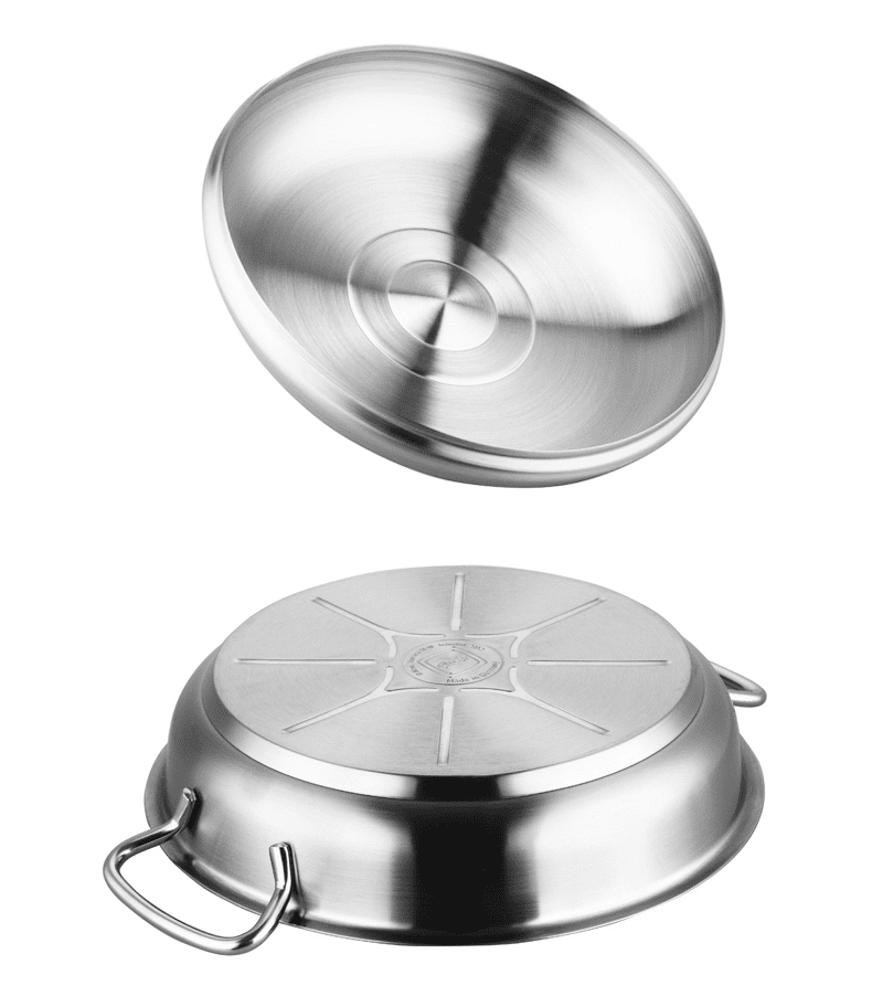 菲仕乐(fissler)雅格双耳不锈钢炒锅28cm 8435832100 28cm单锅底(无