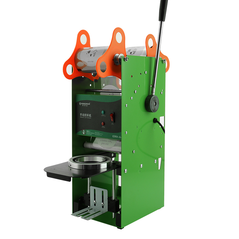 miavito商用封杯机奶茶店果汁饮料豆浆店半自动封口机纸塑料杯通用