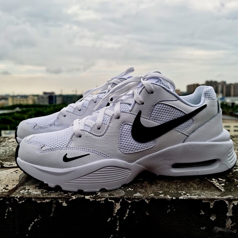 潮耐克男鞋nikeairmaxfusion蓝白黑经典复古休闲老爹休闲运动跑步鞋