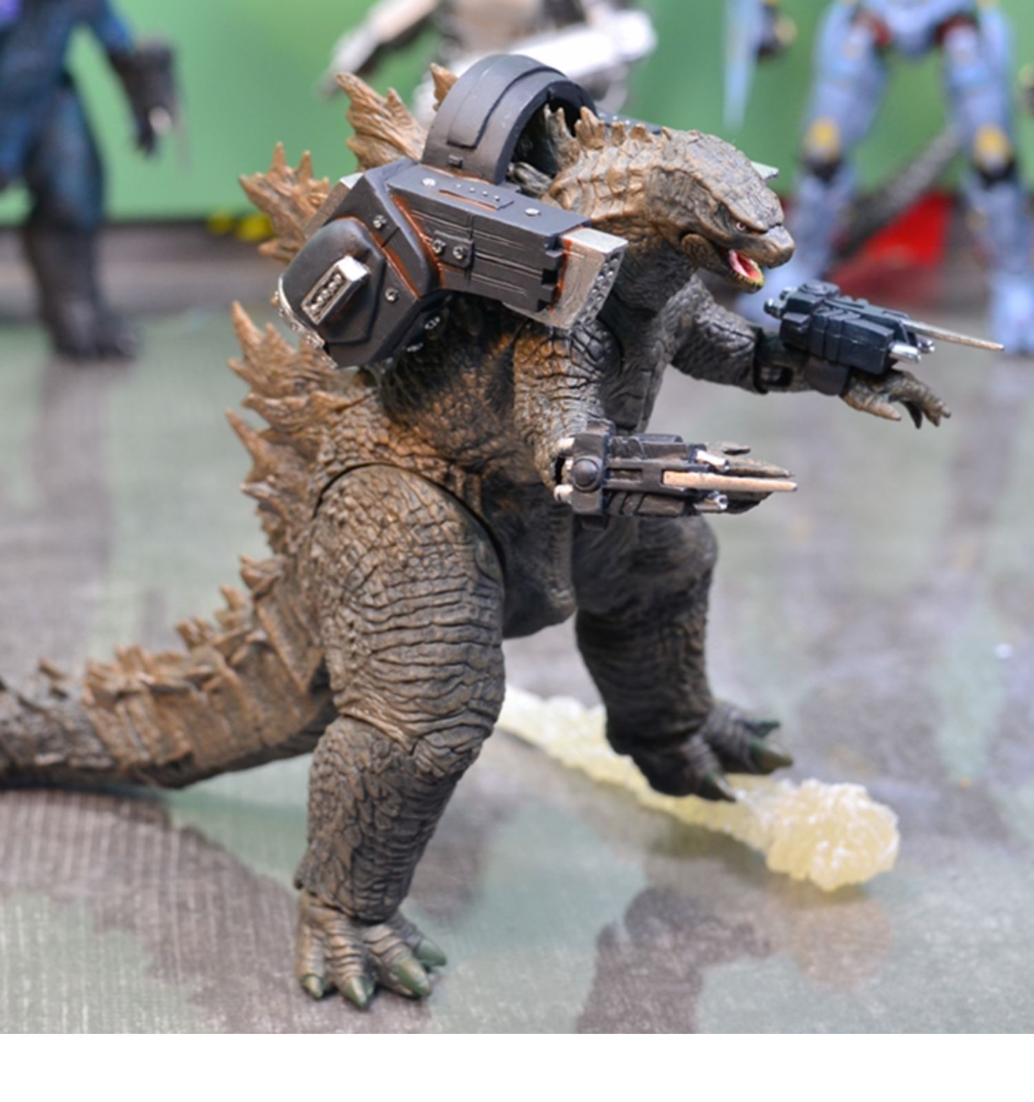 万代(bandai)哥斯拉模型手办同款neca哥斯拉大战金刚玩具怪兽之王红莲