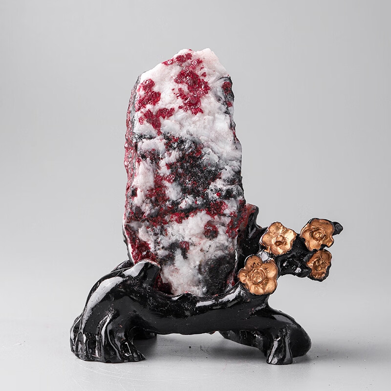 辰世原矿石朱砂摆件天然朱砂中式客厅玄关辰砂乔迁新居开业送礼装饰品