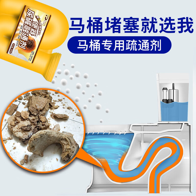尿碱溶解剂管道疏通剂通马桶去除厕所工具尿碱水垢锈垢下水道神器