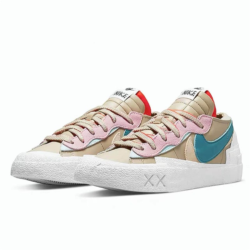 nike耐克男女鞋sacaixnikeblazerlow低帮联名解构运动休闲板鞋dm