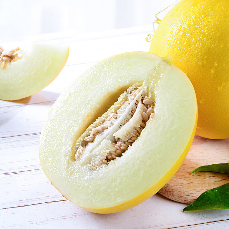 陕西黄河蜜瓜应季新鲜皮薄多汁水果整箱9黄金瓜小香瓜甜瓜哈皮瓜10 3