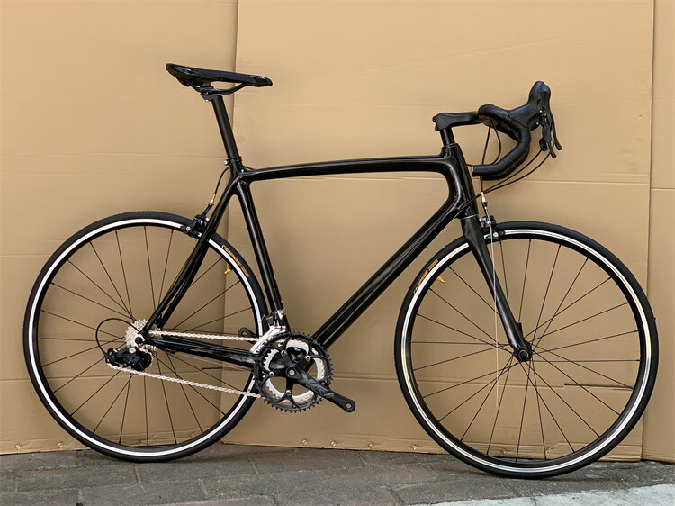 高特路碳纤维公路车18速手变变速禧玛诺一体牙盘四培林通勤自行车 碳