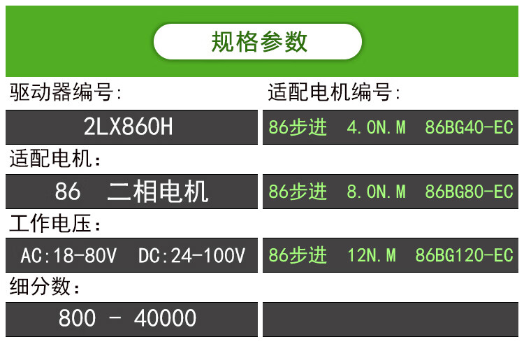 定製奧萊創866057閉環步進電機驅動器套裝1nm3nm混合型60伺服電機閉環