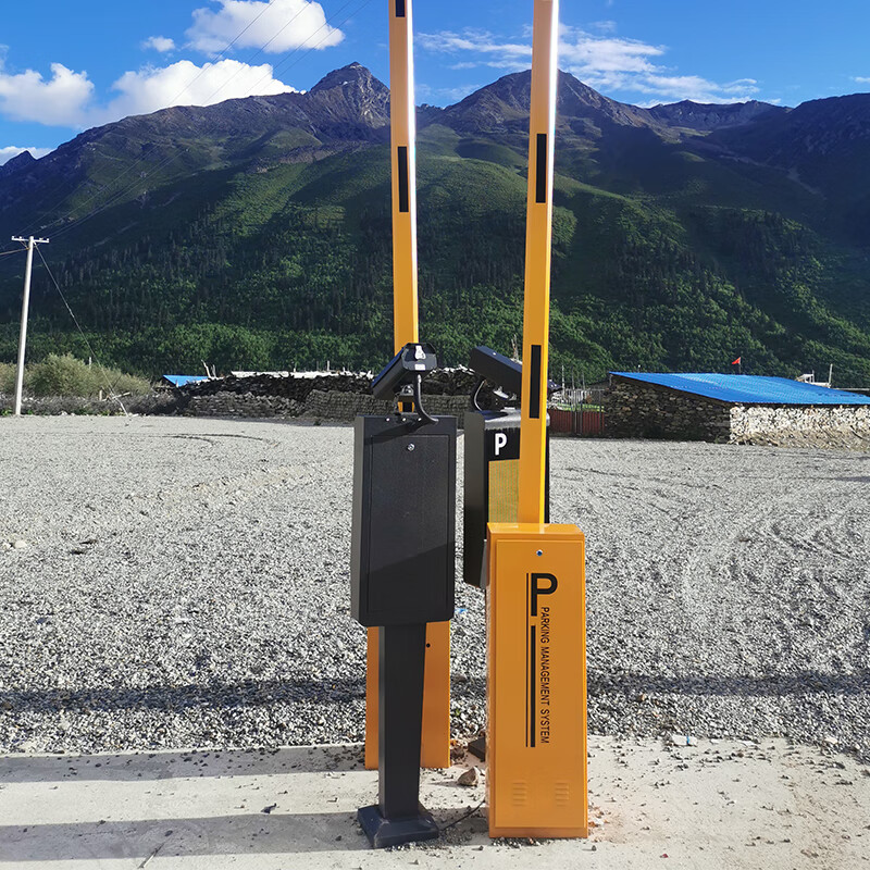 定制电动道闸机抬杆门卫栏杆自动遥控起降杆门控挡车器小区大门升降杆
