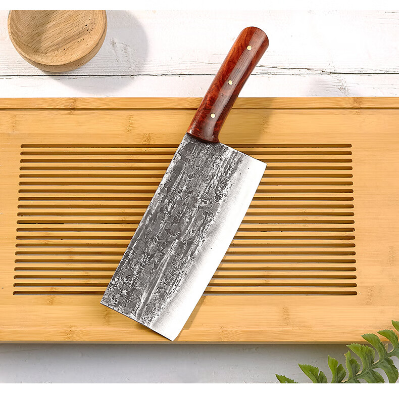 楚家刀菜刀家用切片刀厨师专用手工锻打超快超锋利中式菜刀厨房切肉刀