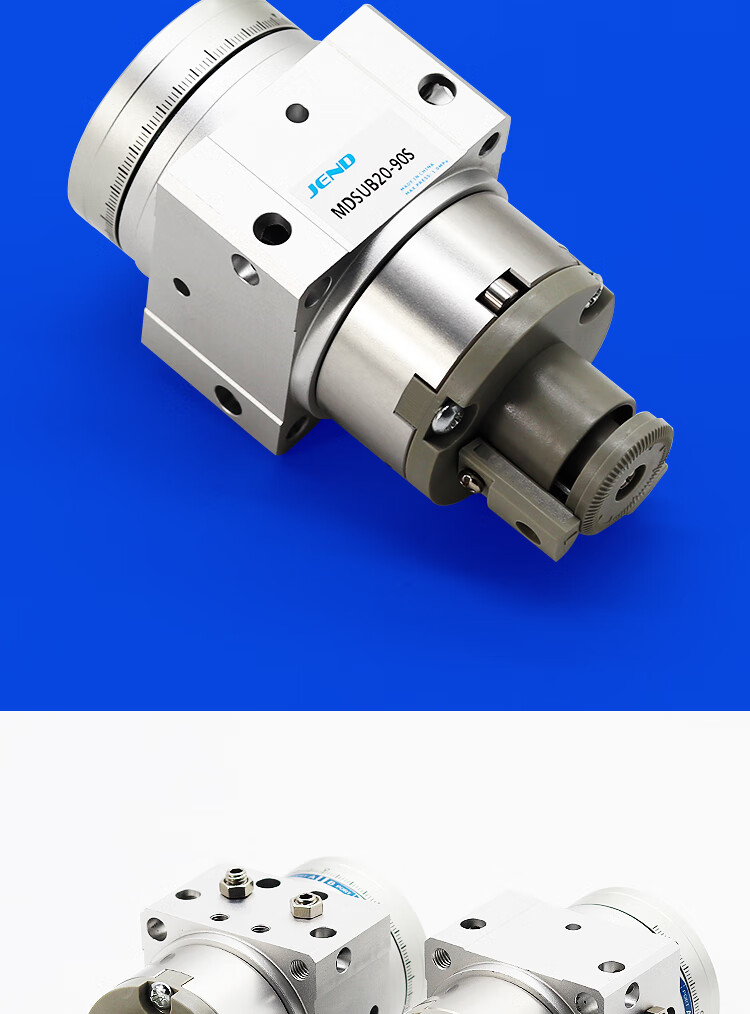 气动摆台叶片式气缸mdsub20-90s 旋转气缸 90度可调气动机械手 mdsub