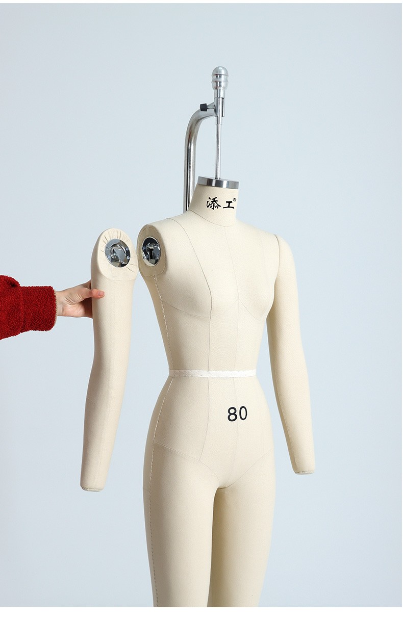 新品添工人台立体裁剪女国标裁剪人台吊模服装模特 全身人台模特 人台