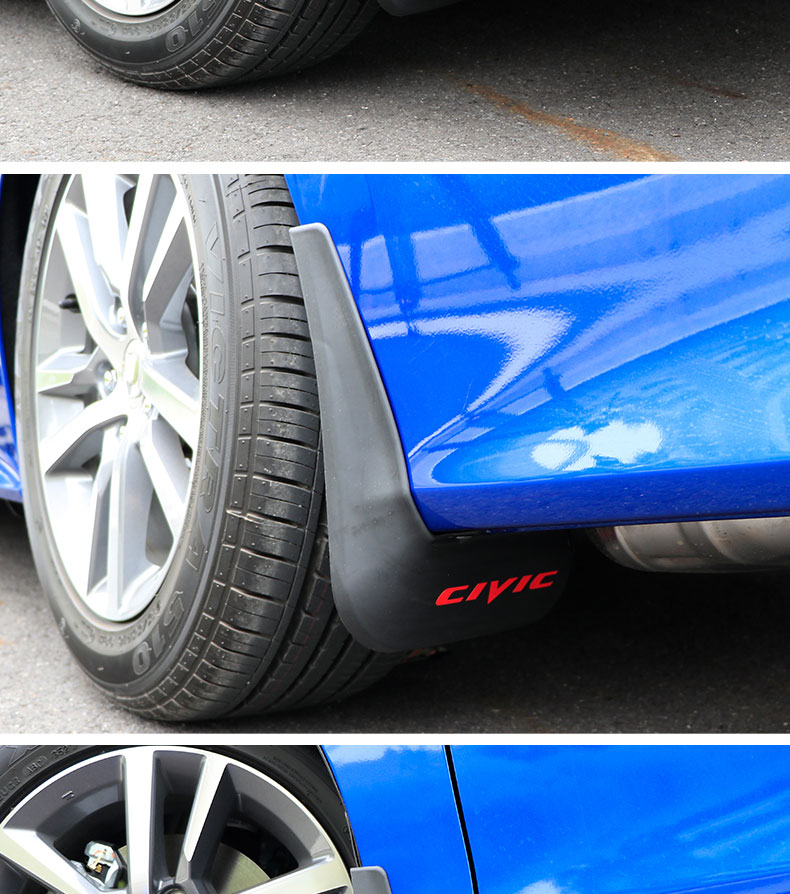 22款十一代思域挡泥板11代思域专用挡泥皮改装汽车配件十一代思域