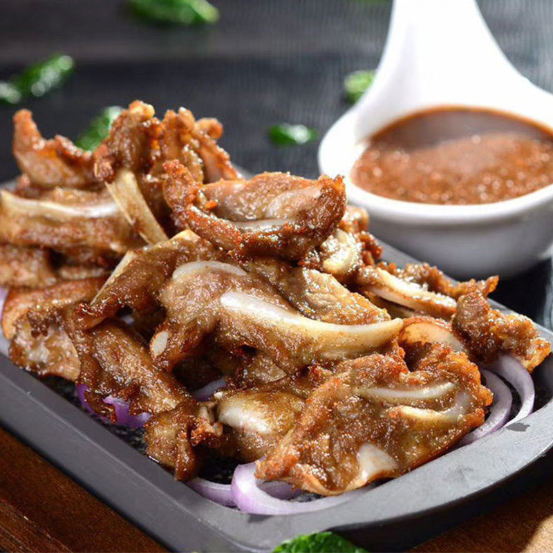 【新鲜猪脆骨肉】脆骨头脆骨丝活杀猪软骨丝涮肉烧烤火锅食材猪 10斤