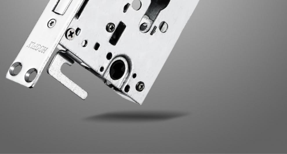 鸿利hooply防盗门锁套装不锈钢把手锁体通用型家用大门锁c级锁芯谛啸