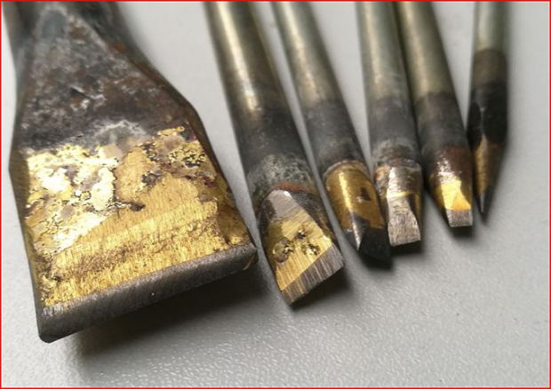 手工铲子石材雕刻刀钨钢凿子大理石墓碑石碑石雕石刻雕刻工具铲子尖头