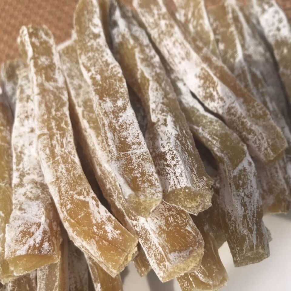 地瓜干白霜 山东手工特产白霜地瓜干新货农家自制原味红薯条软糯 白霜