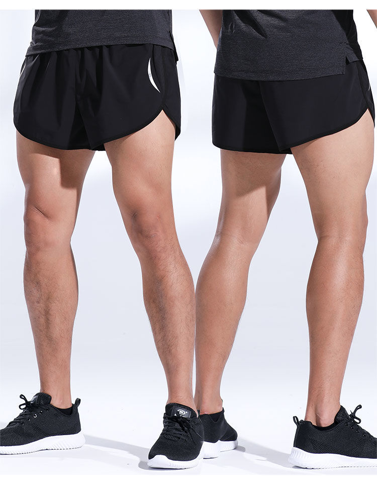 马拉松短裤田径短裤男女夏季速干马拉松跑步训练裤子体考三分冰丝长跑
