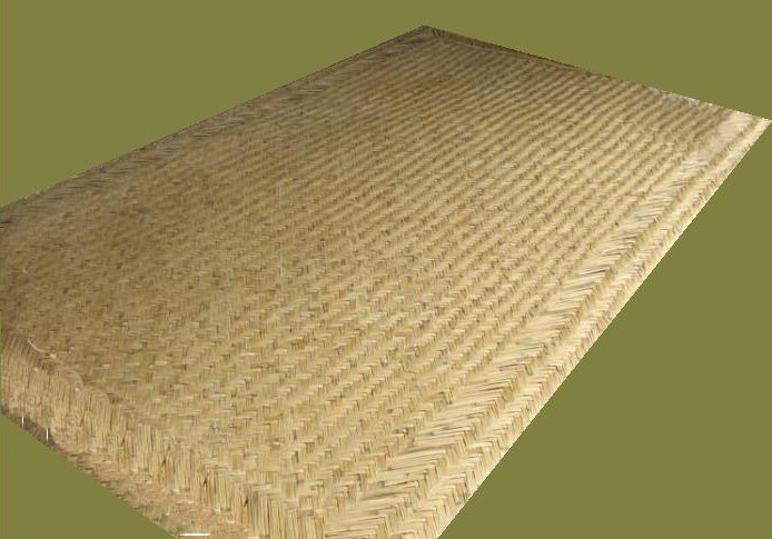 火炕席编制天然炕席草席吊顶墙饰东北火炕席民宿装饰席子2022新品15