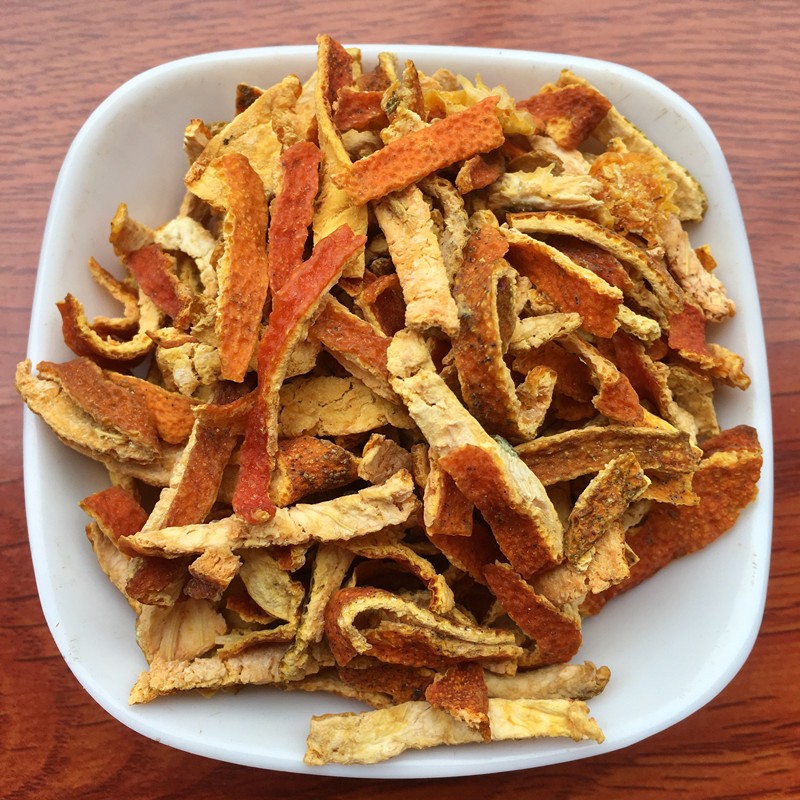 珈祁堂 陈皮 100克 橘皮陈皮丝 广陈皮 广皮 中药材批发店铺 100克