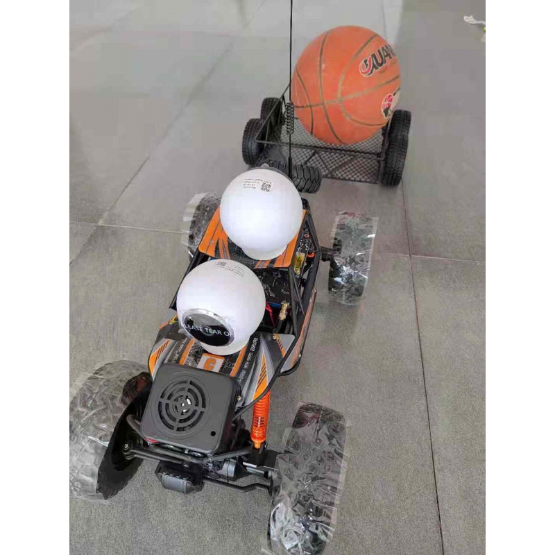 4g网络远程遥控车带摄像头5g双向喊话可视对讲超远距离超大越野车 蓝