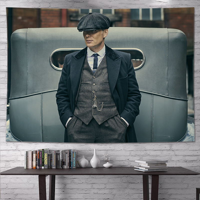 浴血黑帮挂布剃刀党谢尔比家族背景布挂布床头宿舍酒吧装饰ins浴血