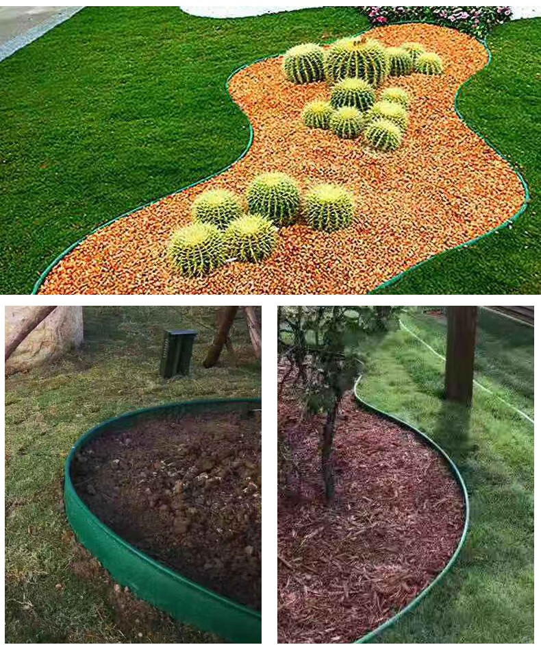 草石隔离带园林绿化挡土隔水公园草坪隔根带围树板 20厘米宽隔离带10