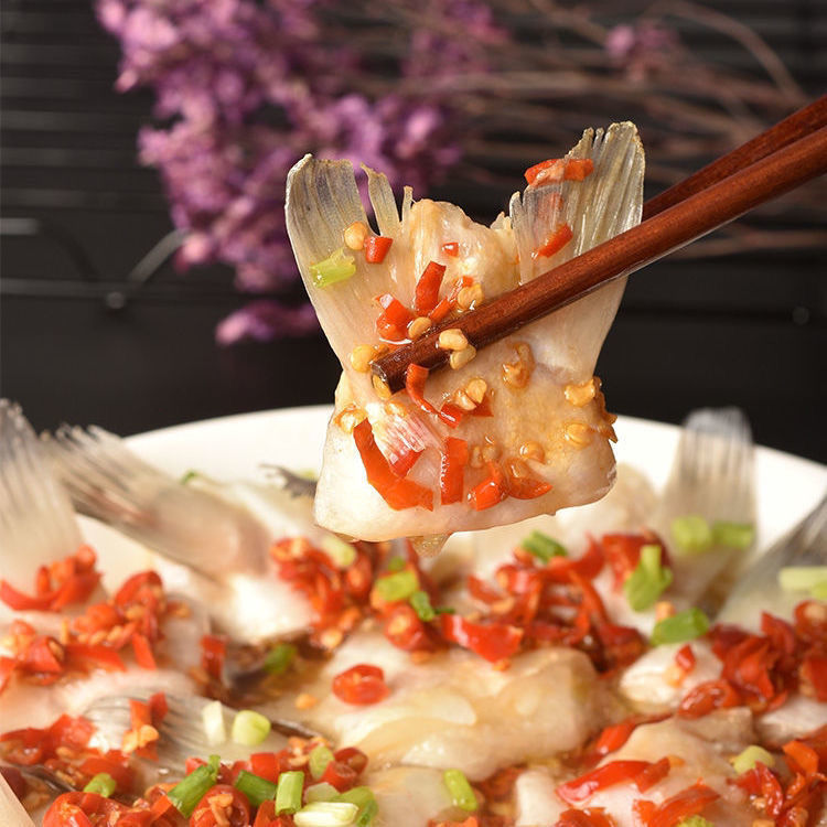 新鲜冷冻巴沙鱼鳍回巴沙巴沙鱼刺鱼下巴食堂快餐食材腾旺纳跃5斤促销