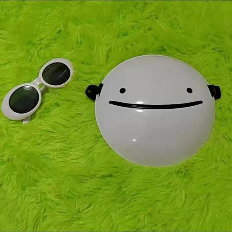 我的世界dream面具 我的世界梦幻梦想面具 dream mask 周边微笑面