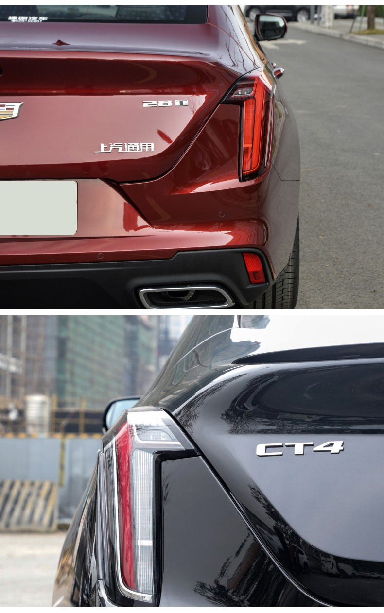 专用凯迪拉克atsl英文后尾标xts ct6 xt5改装xt4 awd字母车贴车标 25t