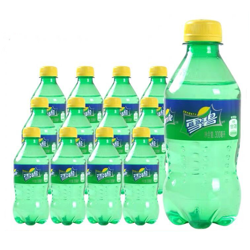 可口可乐迷你无糖零度零卡雪碧芬达百事七喜美年达300ml小瓶饮料夏季